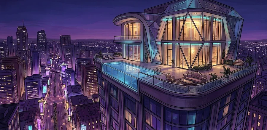 High Roller penthouse